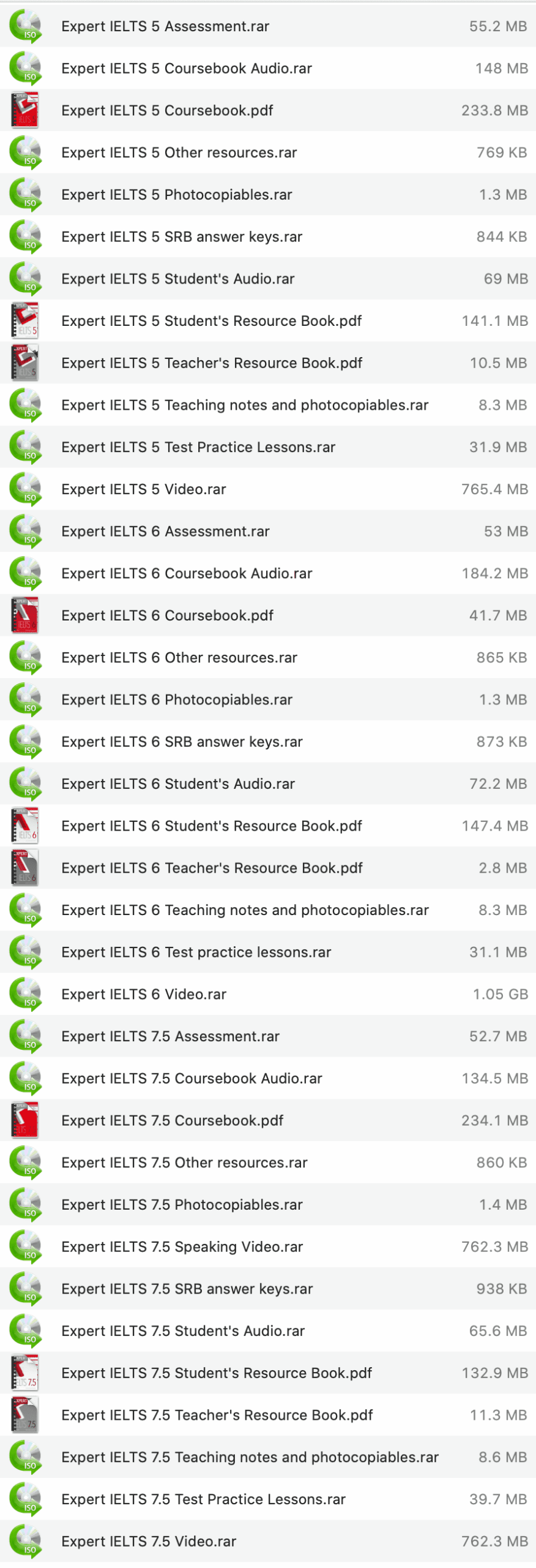 Expert IELTS list 2