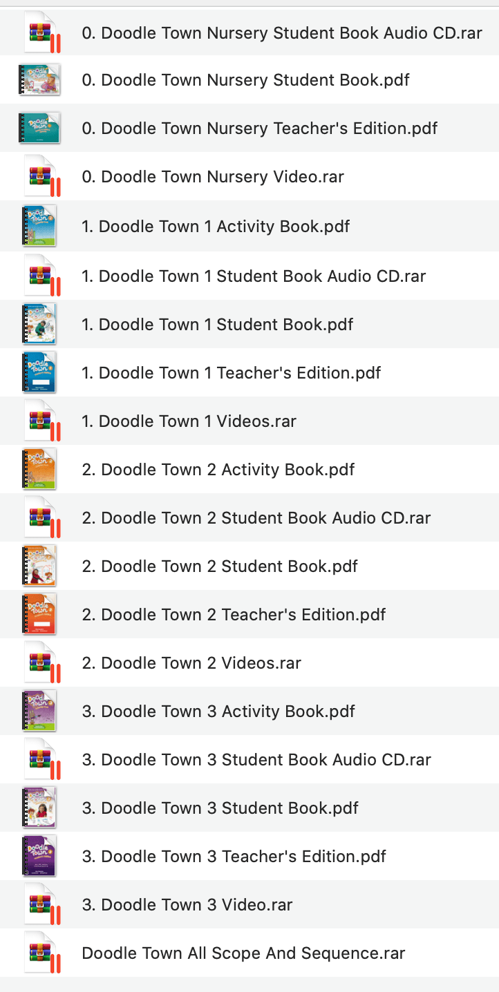 Download Doodle Town Full Pdf Audio