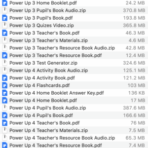 Power Up list