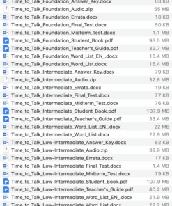 Time To Talk list 2