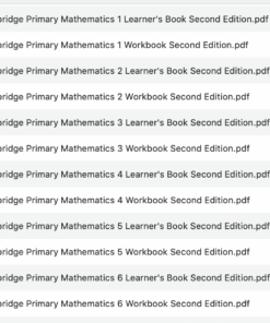 Download Ebook Cambridge Primary Mathematics Second Edition full pdf