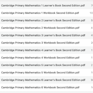 Download Ebook Cambridge Primary Mathematics Second Edition full pdf