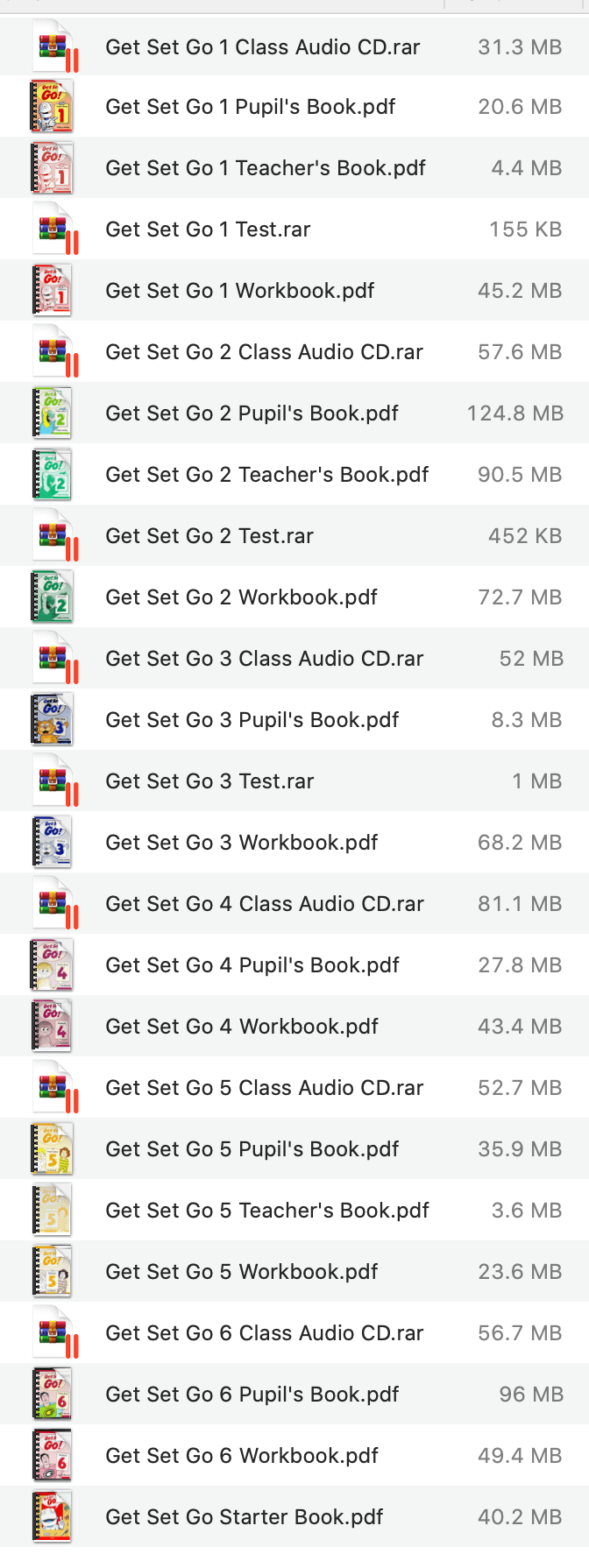 Download Ebook Get Set Go 123456 [Full PDF Audio]