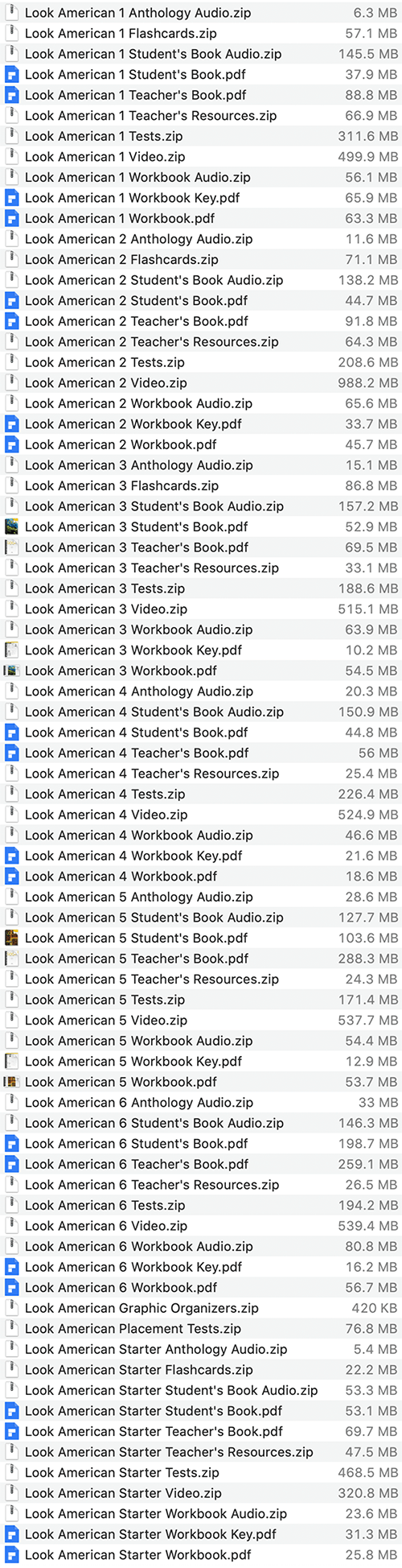 Download Look American English (7 Levels) 2020