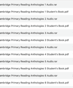 Anthologies list