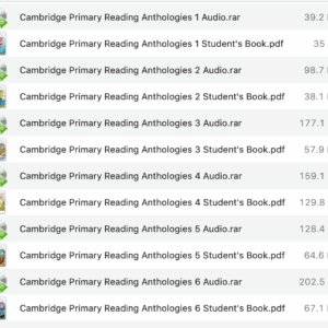Anthologies list
