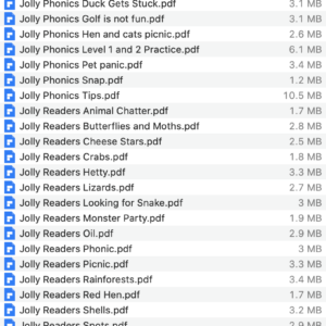 Jolly Phonics Readers