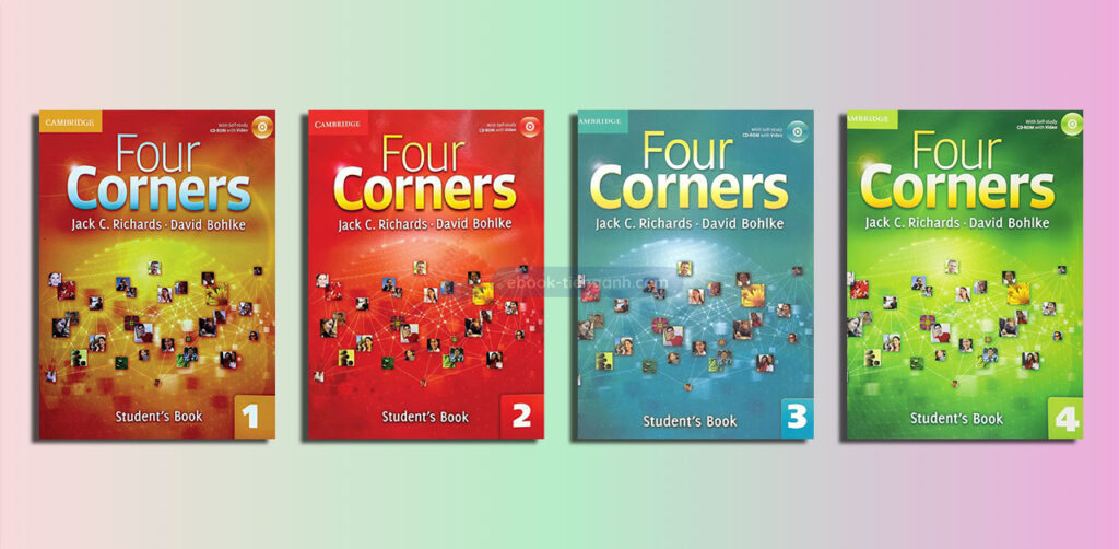 Download Ebook Cambridge Four Corners Level 1234 Pdf Audio Video full