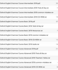 Download Oxford English Grammar Course 2019 (3 Levels) Pdf CDROM