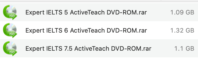 Download Pearson Expert IELTS 5, 6, 7.5 ActiveTeach DVD-ROM
