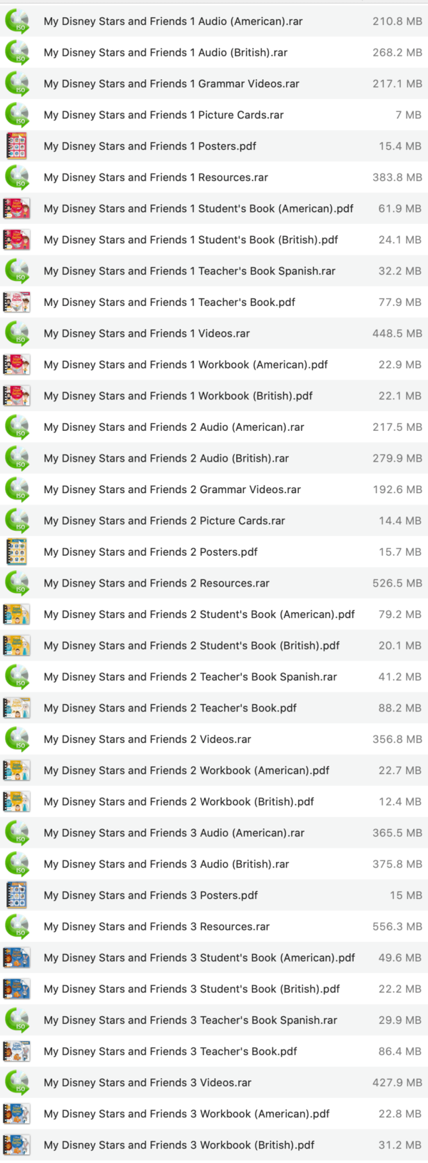 Ebook Pearson My Disney Stars and Friends 1 2 3 Pdf Audio Video 2022 full