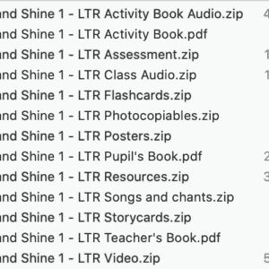 Rise and Shine list 1