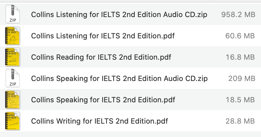 Download Collins For IELTS 2nd (Listening Reading Speaking Writing)