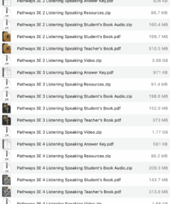 Pathways 3E LS list