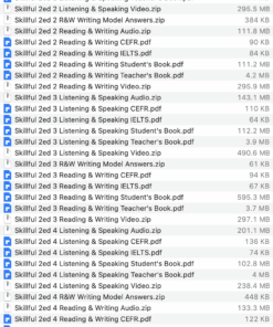 Skillful 2ed list