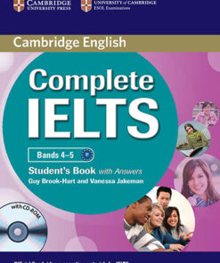 Complete IELTS Bands 4-5 Student's Book with Answers