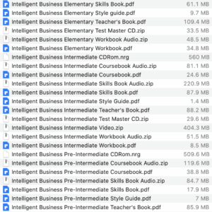 Intelligent Business list
