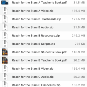 Reach for the Stars list