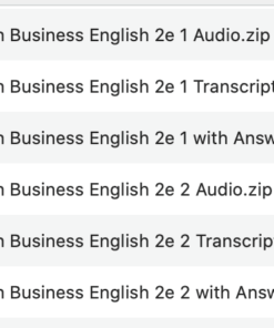 Communicating in Business English 2e list