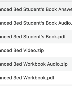 Complete Advanced 3e list