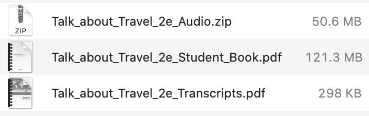 Talk about Travel list