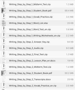 Writing Step by Step list