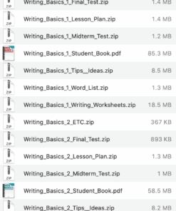 Writing Basics list