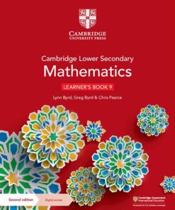 Cambridge Lower Secondary Mathematics 9 Learner's Book Second Edition