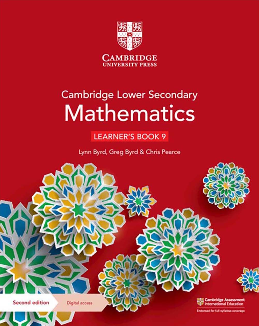 Cambridge Lower Secondary Mathematics 9 Learner's Book Second Edition